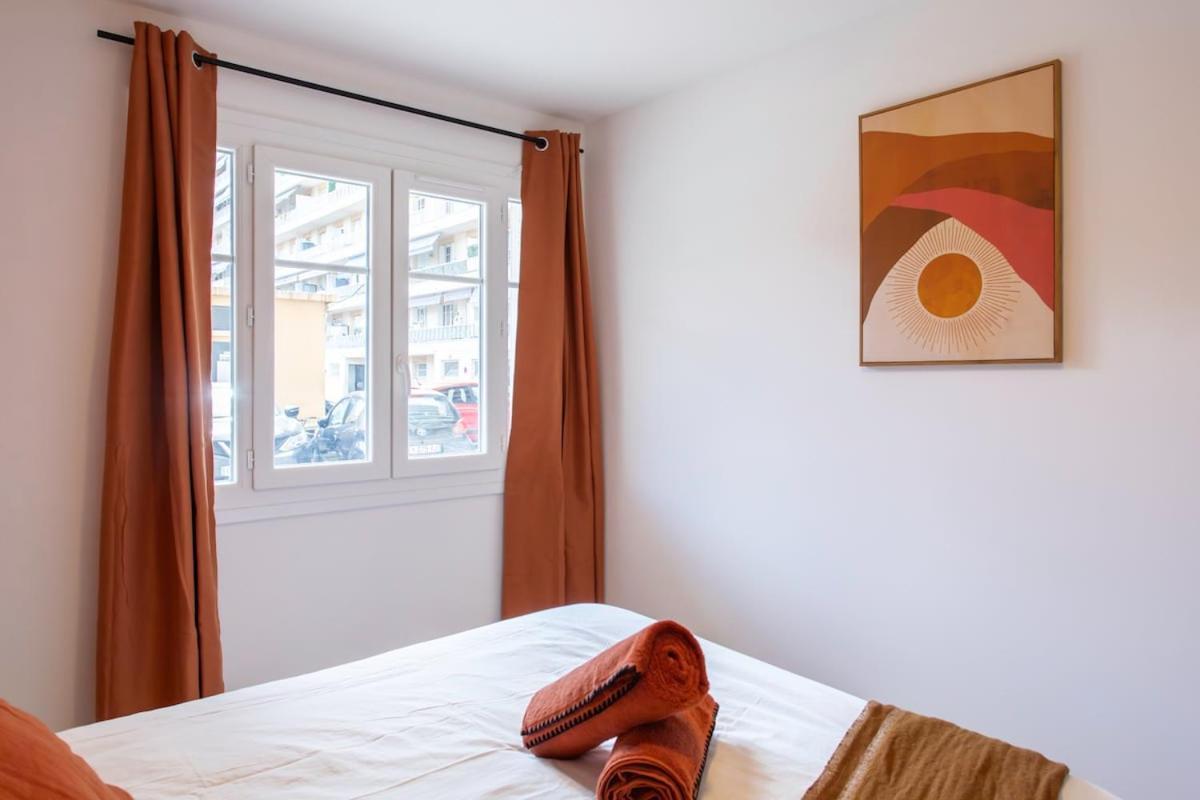 #41 Flat For 6, 3 Bdrs Parking Wifi 5mins Walk Tram T1 Nizza